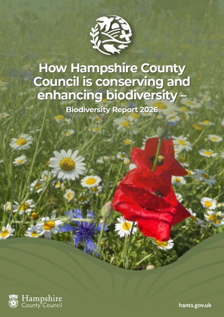 Hampshire Biodiversity Report 2026 cover