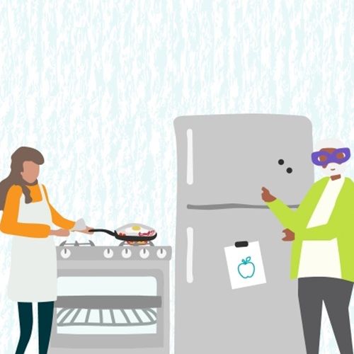 People cooking in kitchen
