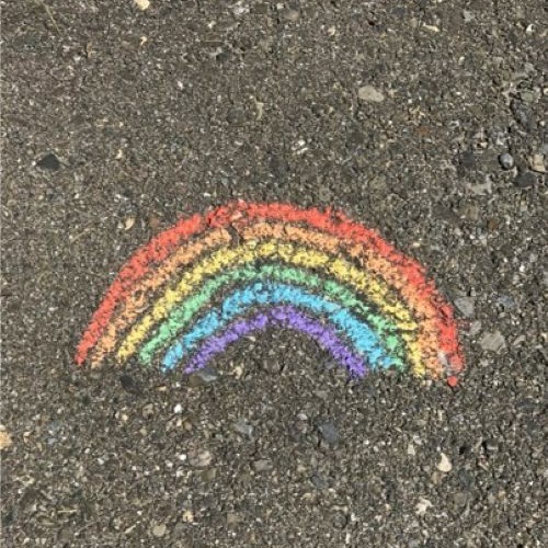 LGBTQ+ community rainbow