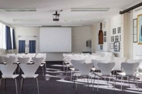 Inside a room at Calshot Activity Centre