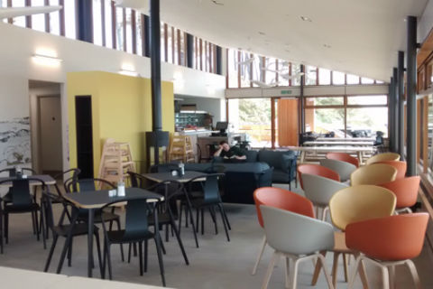 Interior at Lepe Country Park