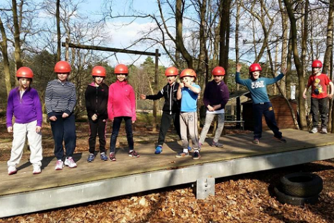Group of people at Runway's End Outdoor Centre