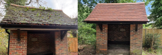 Ampfield Parish Council: Before and after views