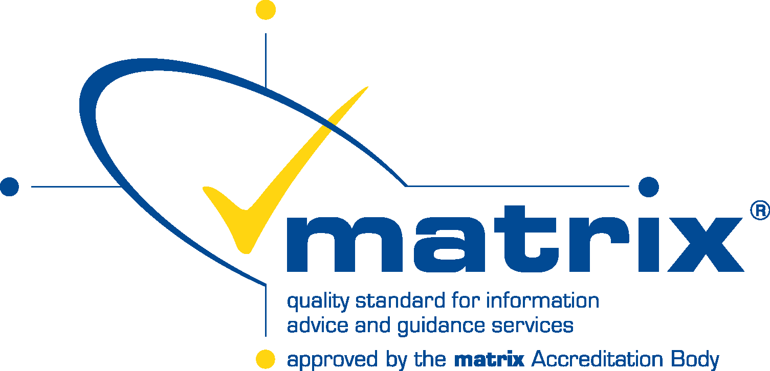 Matrix accreditation logo