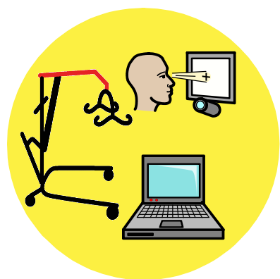 Physical disability equipment icon