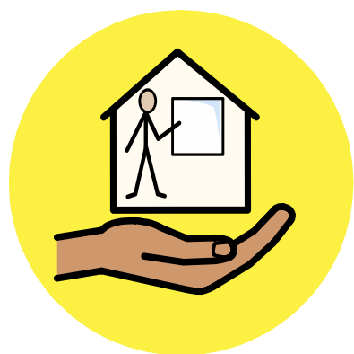 Support for a school or college icon