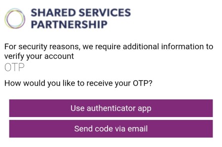 Use authenticator app screenshot