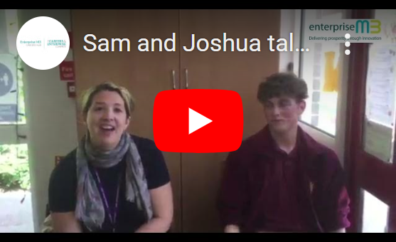 Image of a video thumbnail, linking to a YouTube video of Sam and Josh - Health - Nursery Careers