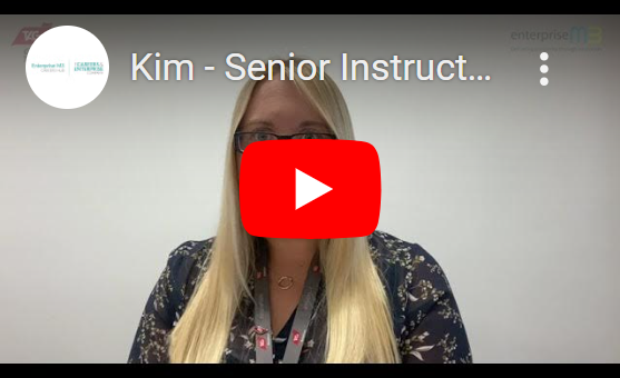 Image of a video thumbnail, linking to a YouTube video of Kim – Space Aero - Senior Instructor