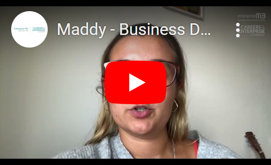 Image of a video thumbnail, linking to a YouTube video of Maddy - Space Aero - Business Development