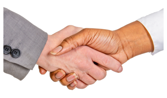 shaking hands