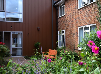 Photograph of the exterior of Fleming House