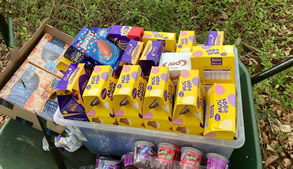 An Easter Eggstravaganza and a Visit to the Horses’ Paddock