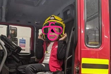 Waterlooville Hive’s Fire Station visit, in pictures
