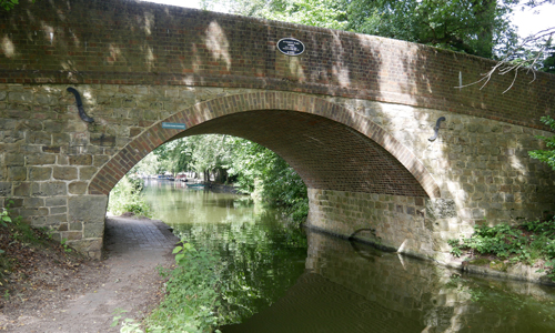 Mytchett Lake Canal Bridge