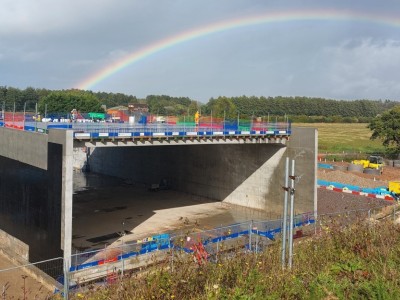 Box construction roof concrete pour – early August 2025