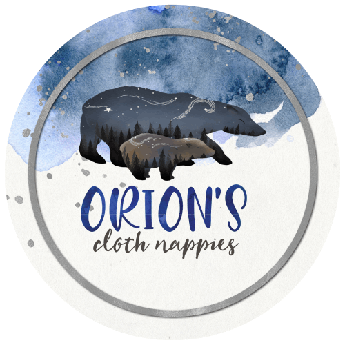 Orion's cloth nappies logo