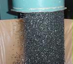 Ground bottle flakes