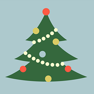 Christmas tree icon