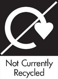 Not currently recycled icon