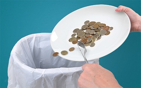 Money thrown away