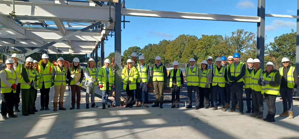 Frame signing Ceremony Marks Milestone In Construction Of New Special 