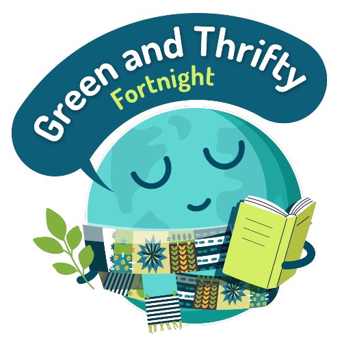 image shows anthropomorphic cartoon Earth reading a book