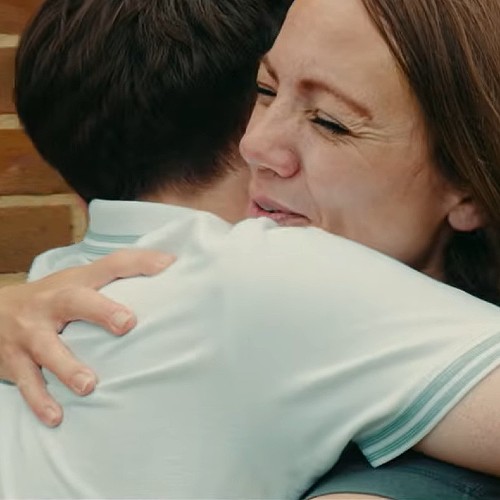 mother and son reunited after foster care