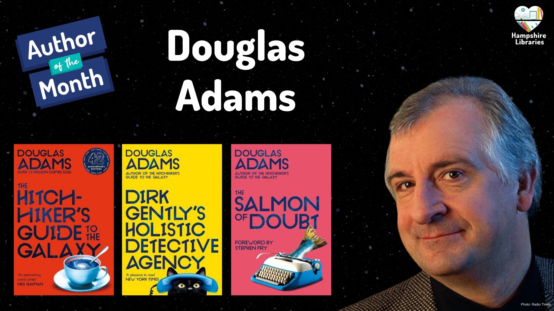 Author of the Month - Douglas Adams