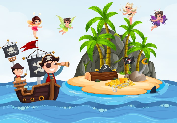 Pirates & Fairies Banner