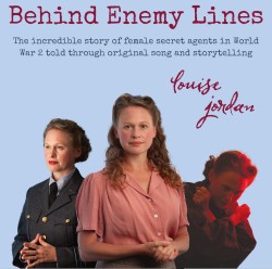 Behind Enemy Lines book cover. Photo credit Richard Budd Photography