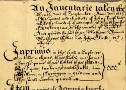old handwriting