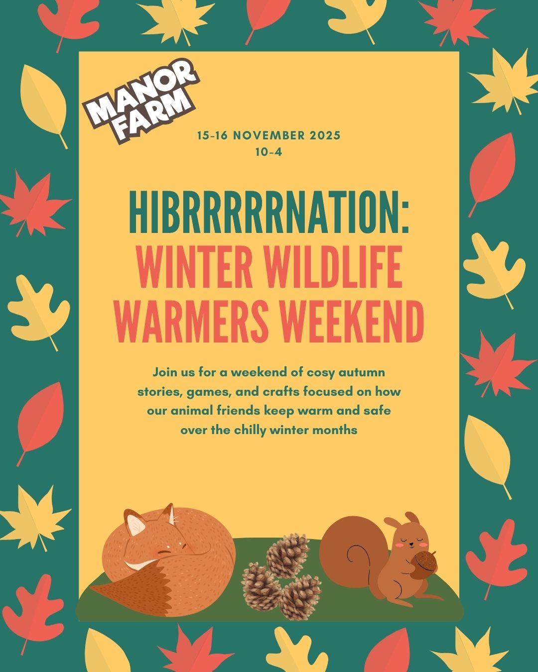Hibrrrrrrnation Event Poster