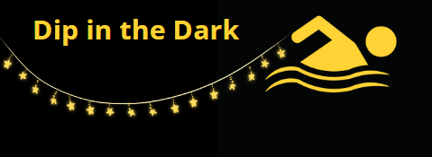 dip in the dark open water swimming