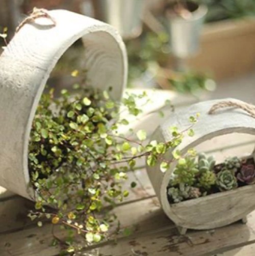 Ceramic Spring Garden Planter