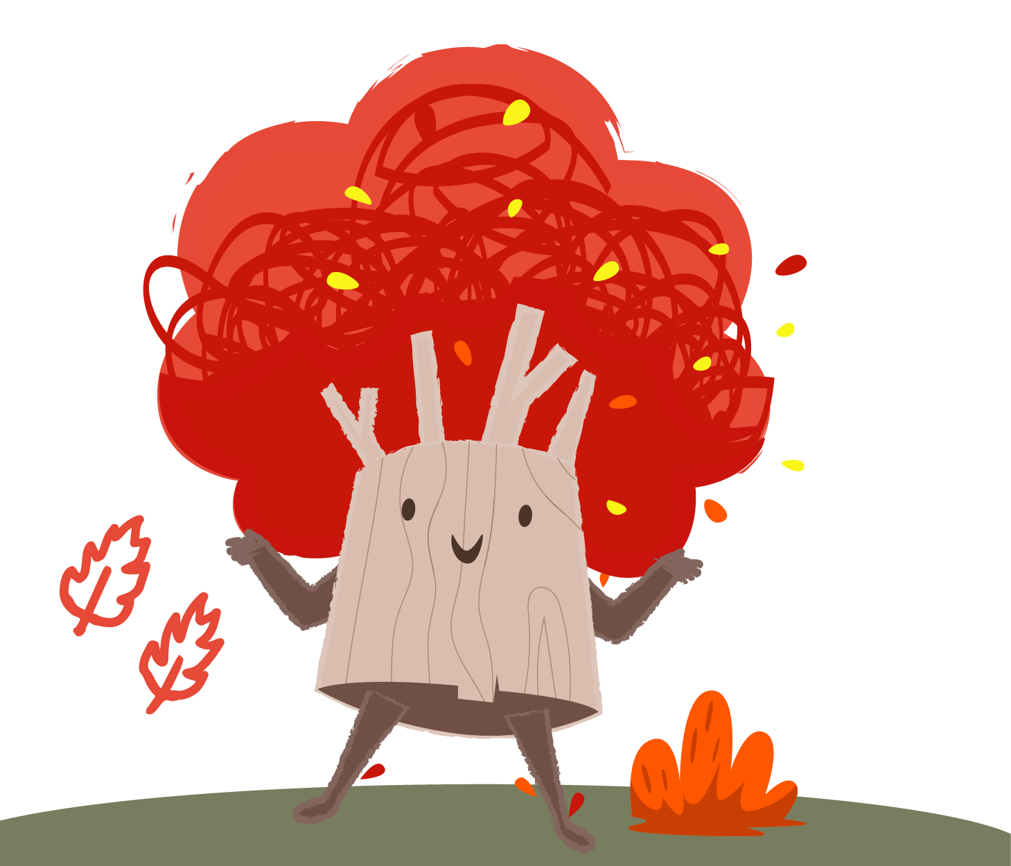 Seedling and Sapling autumn
