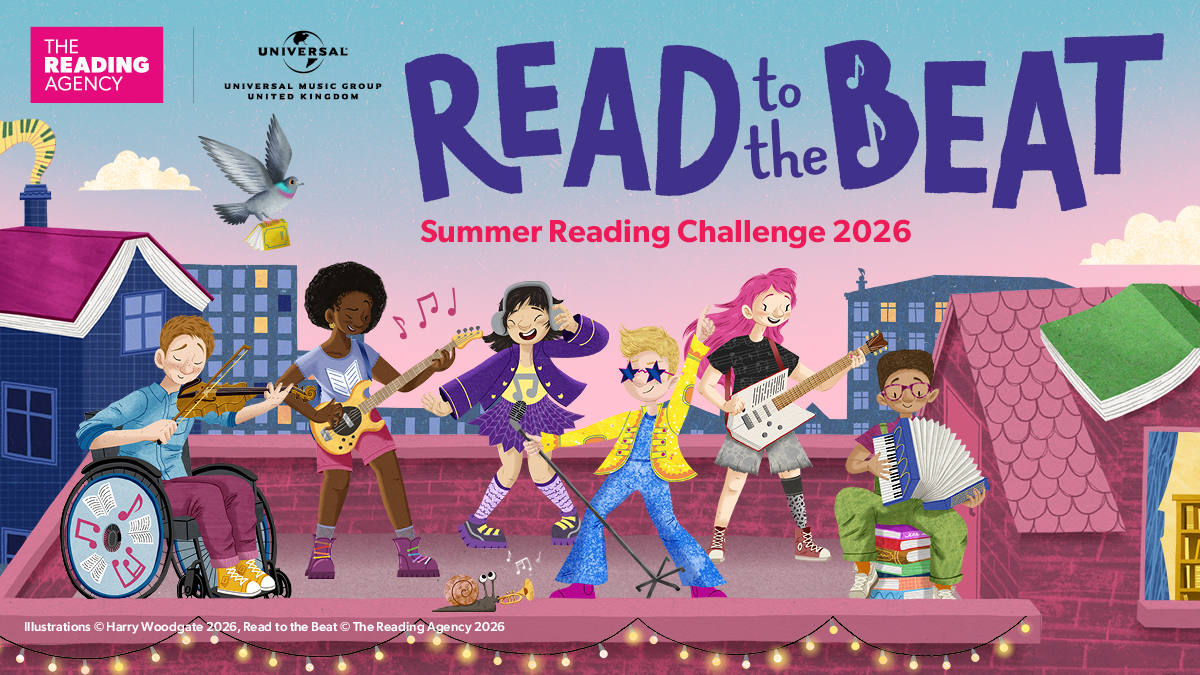 Read to the beat Summer Reading Challenge 2026