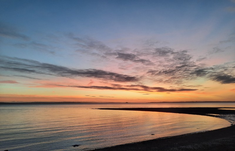 Titchfield Haven at dusk
