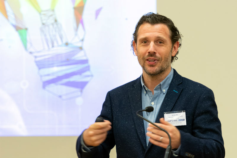Hampshire 2050 vision for the future - theme three - Work skill and lifestyle conference photo