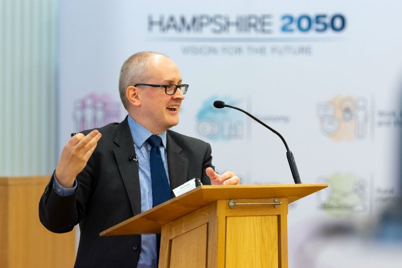Hampshire 2050 vision for the future - theme three - Work skill and lifestyle conference photo