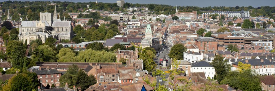 Enjoy the beautiful city of Winchester