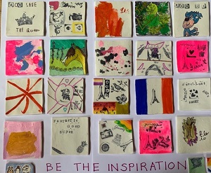 Be the Inspiration mosaic
