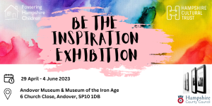 Be the Inspiration Touring Exhibition poster