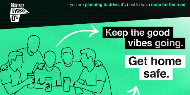 Don't drink and drive campaign