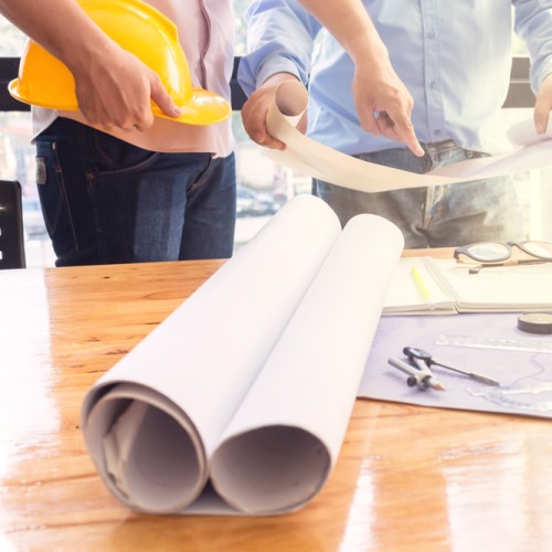  rolled up building plans