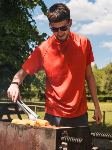 Meat being cooked on a bbq