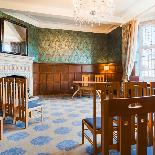 Interior of Castle Hill in Winchester