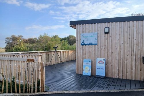 External view of Titchfield Haven's ticket office