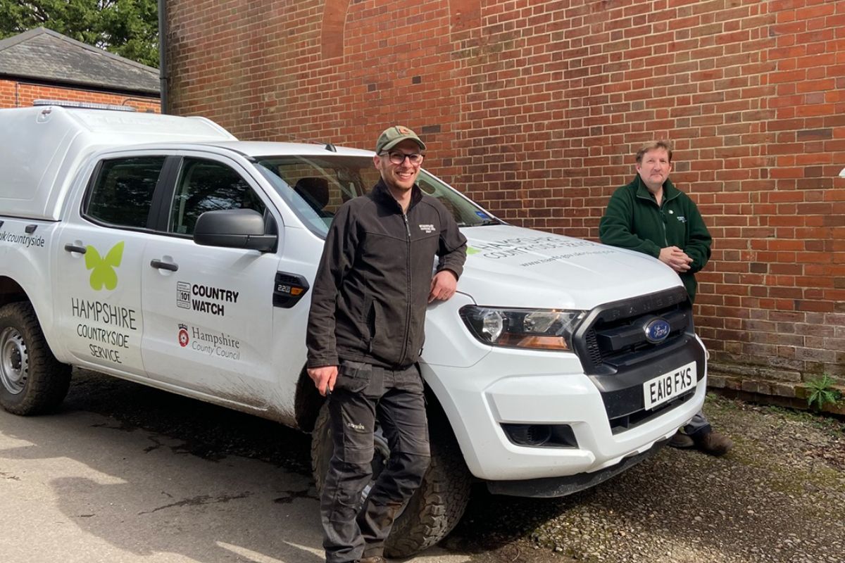Hampshire countryside workers