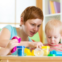 Childcare being to young infants